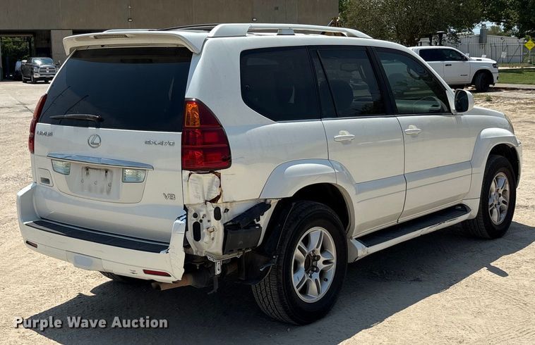 image for item EU0040 2006 Lexus GX 470 SUV
