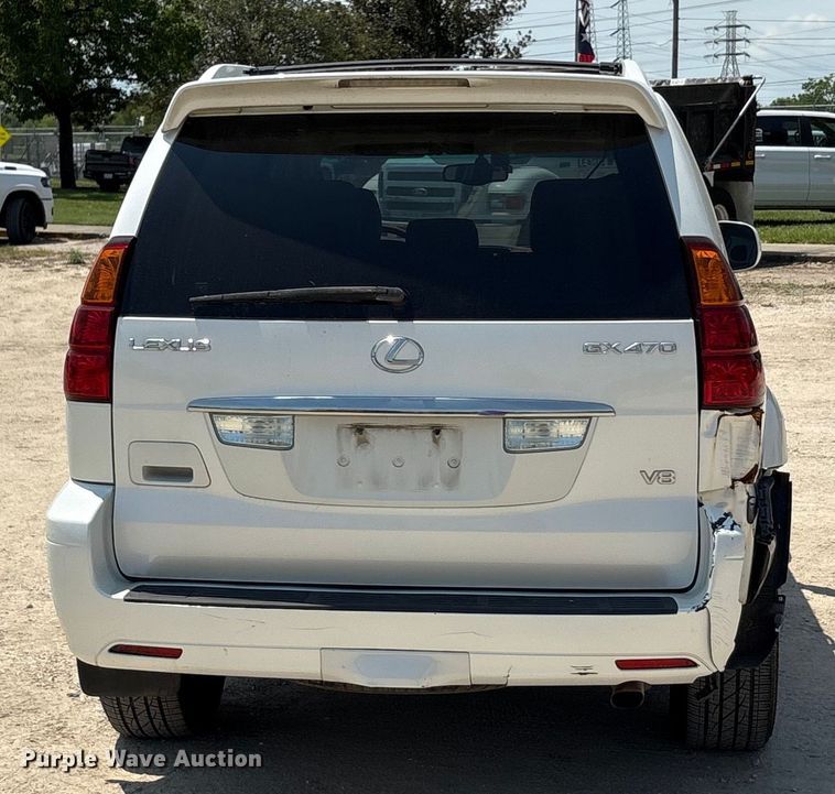 image for item EU0040 2006 Lexus GX 470 SUV