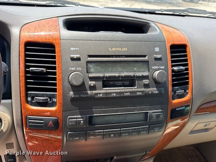 image for item EU0040 2006 Lexus GX 470 SUV