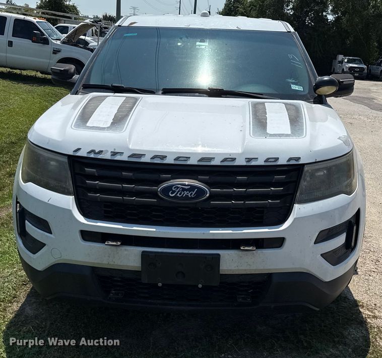 image for item EU0041 2017 Ford Explorer Police Interceptor SUV