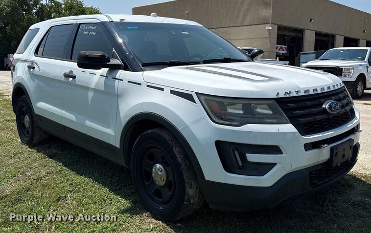 image for item EU0041 2017 Ford Explorer Police Interceptor SUV