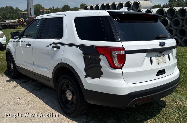 image for item EU0041 2017 Ford Explorer Police Interceptor SUV