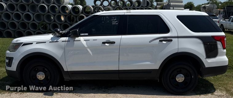 image for item EU0041 2017 Ford Explorer Police Interceptor SUV