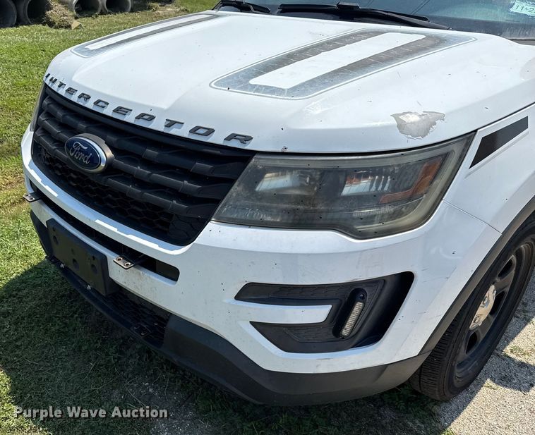 image for item EU0041 2017 Ford Explorer Police Interceptor SUV