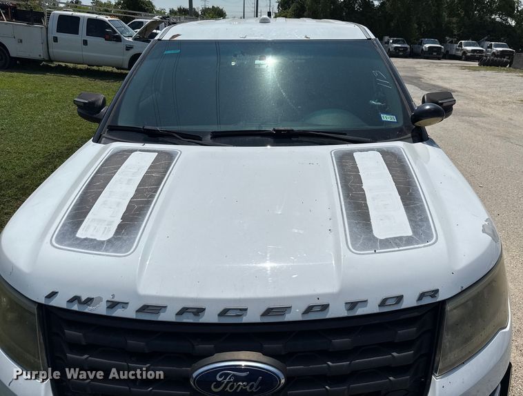 image for item EU0041 2017 Ford Explorer Police Interceptor SUV