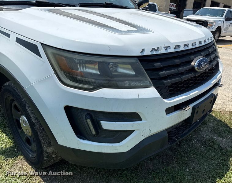 image for item EU0041 2017 Ford Explorer Police Interceptor SUV