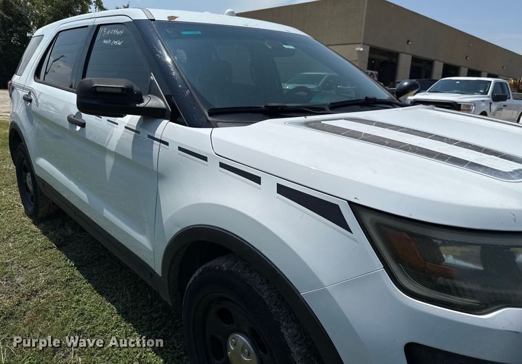 image for item EU0041 2017 Ford Explorer Police Interceptor SUV