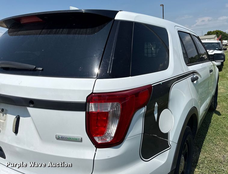 image for item EU0041 2017 Ford Explorer Police Interceptor SUV