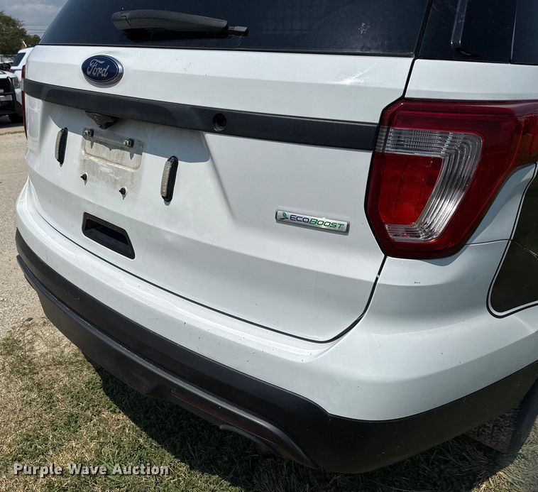 image for item EU0041 2017 Ford Explorer Police Interceptor SUV