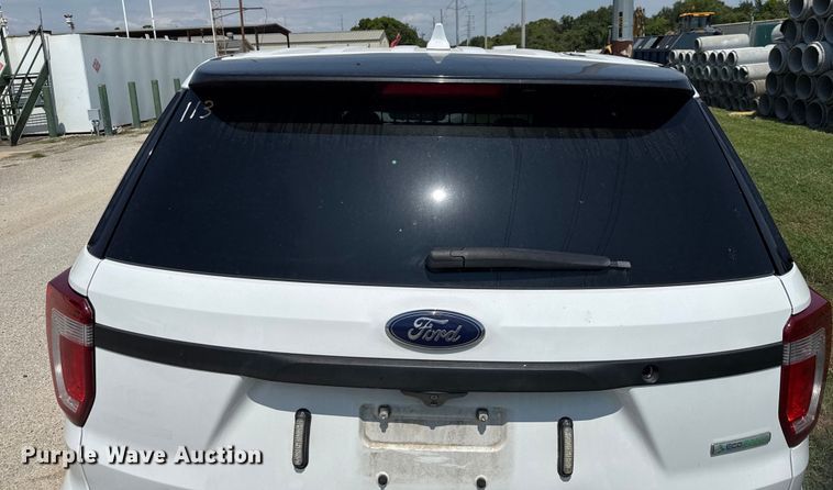 image for item EU0041 2017 Ford Explorer Police Interceptor SUV