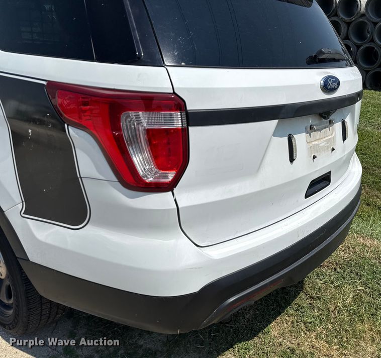 image for item EU0041 2017 Ford Explorer Police Interceptor SUV