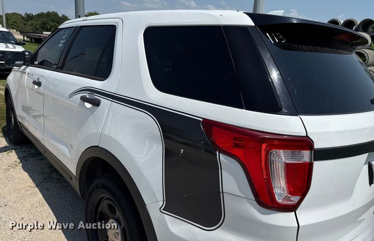 image for item EU0041 2017 Ford Explorer Police Interceptor SUV