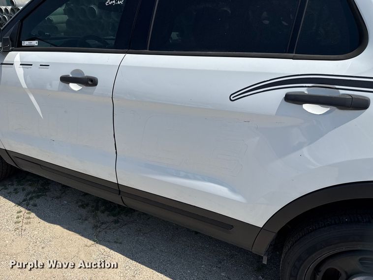 image for item EU0041 2017 Ford Explorer Police Interceptor SUV