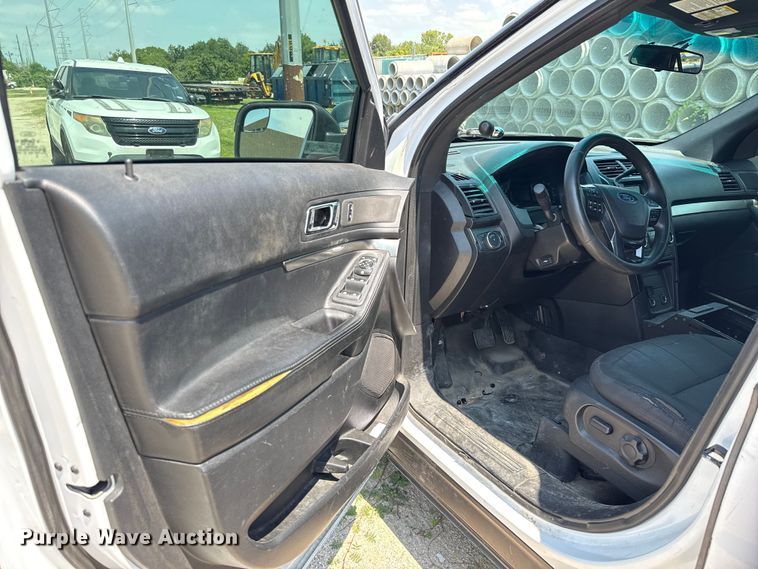 image for item EU0041 2017 Ford Explorer Police Interceptor SUV