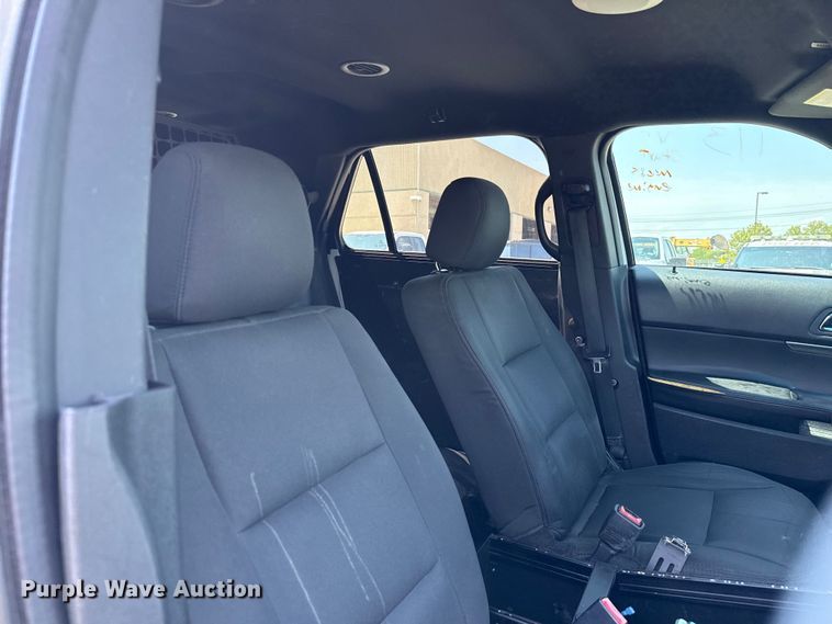 image for item EU0041 2017 Ford Explorer Police Interceptor SUV