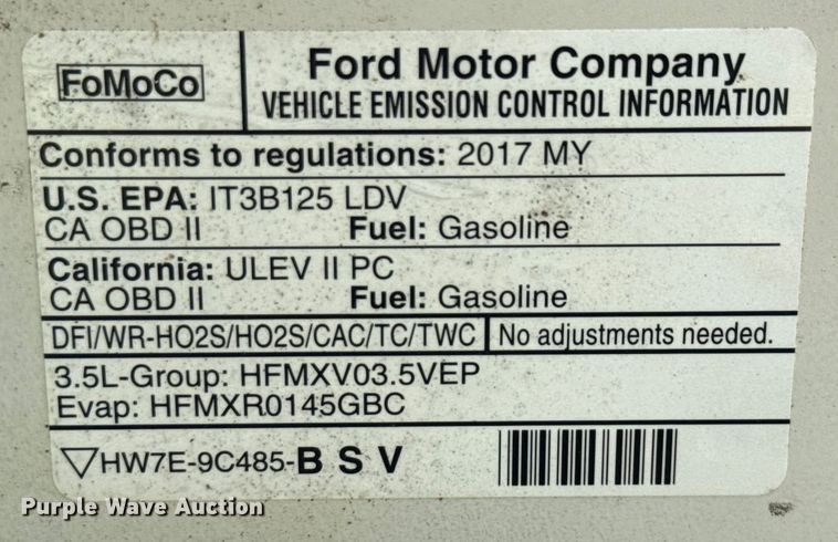 image for item EU0041 2017 Ford Explorer Police Interceptor SUV