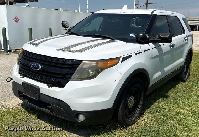 image for item EU0042 2014 Ford Explorer Police Interceptor SUV