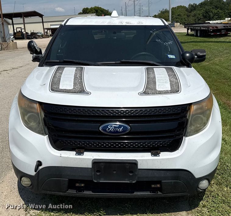 image for item EU0042 2014 Ford Explorer Police Interceptor SUV