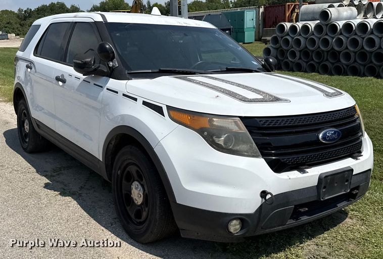 image for item EU0042 2014 Ford Explorer Police Interceptor SUV