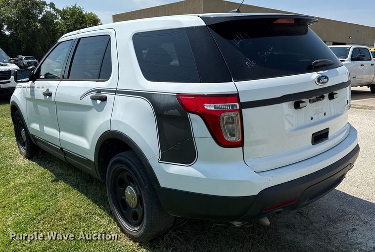 image for item EU0042 2014 Ford Explorer Police Interceptor SUV