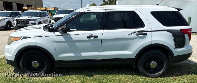 image for item EU0042 2014 Ford Explorer Police Interceptor SUV