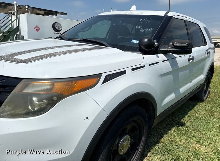 image for item EU0042 2014 Ford Explorer Police Interceptor SUV