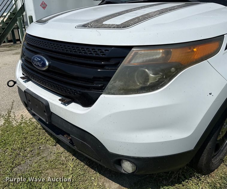 image for item EU0042 2014 Ford Explorer Police Interceptor SUV