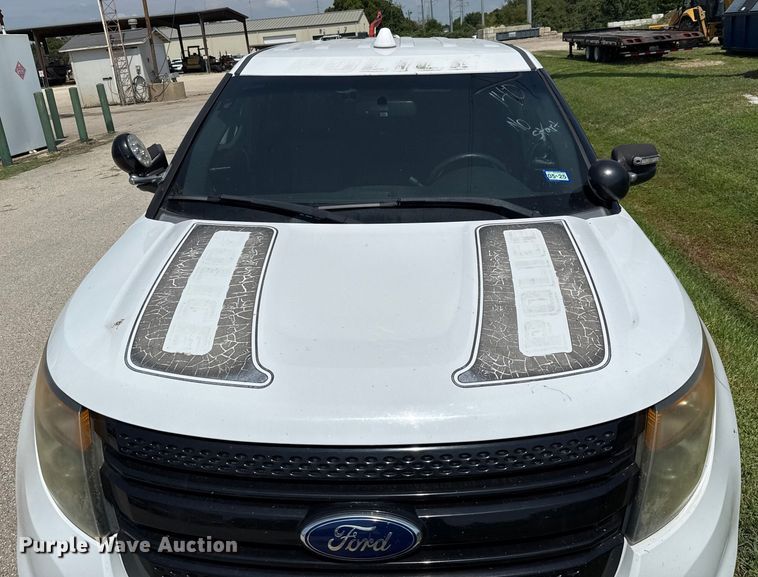image for item EU0042 2014 Ford Explorer Police Interceptor SUV