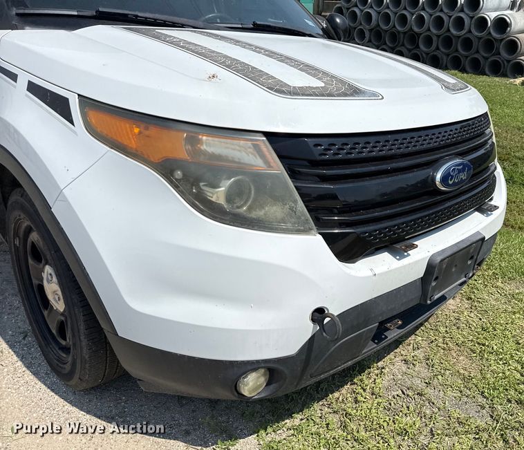 image for item EU0042 2014 Ford Explorer Police Interceptor SUV