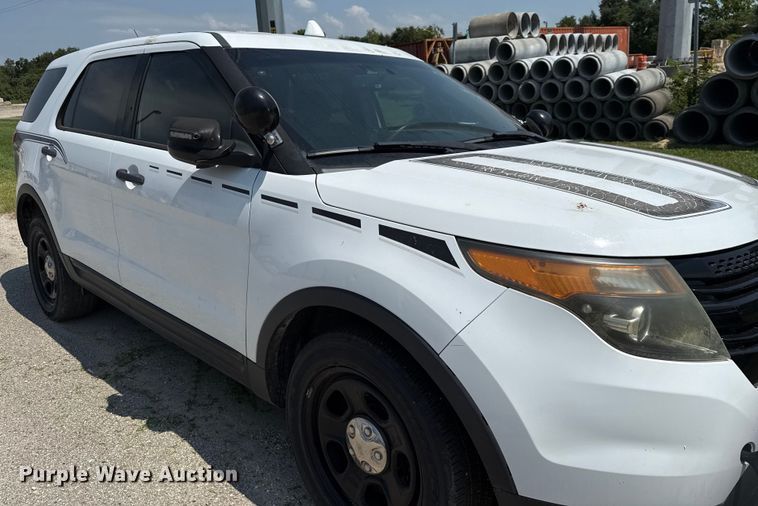 image for item EU0042 2014 Ford Explorer Police Interceptor SUV