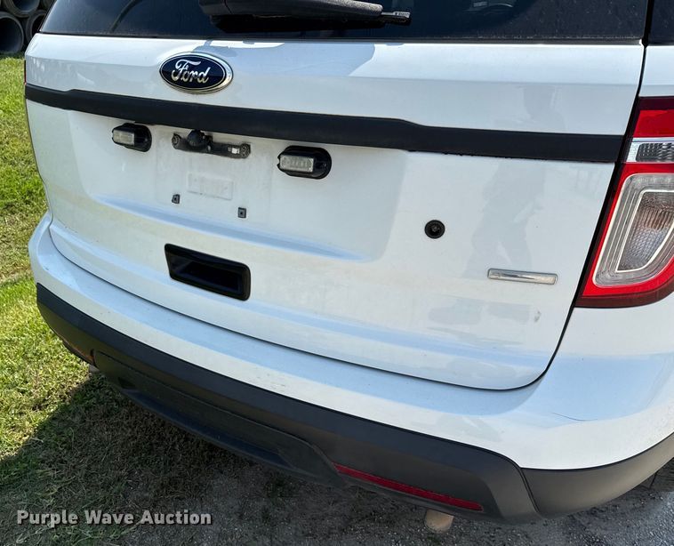 image for item EU0042 2014 Ford Explorer Police Interceptor SUV