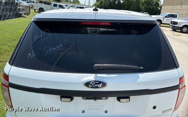 image for item EU0042 2014 Ford Explorer Police Interceptor SUV