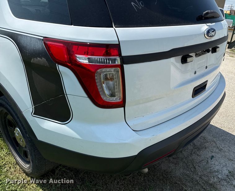 image for item EU0042 2014 Ford Explorer Police Interceptor SUV