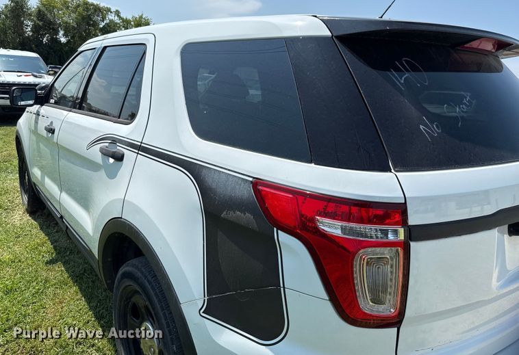 image for item EU0042 2014 Ford Explorer Police Interceptor SUV