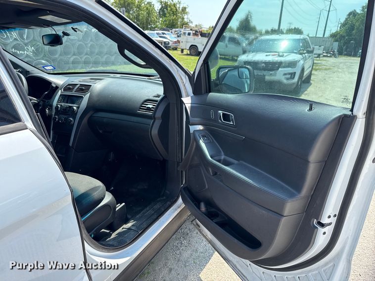 image for item EU0042 2014 Ford Explorer Police Interceptor SUV