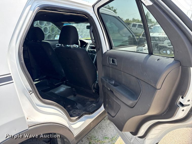 image for item EU0042 2014 Ford Explorer Police Interceptor SUV