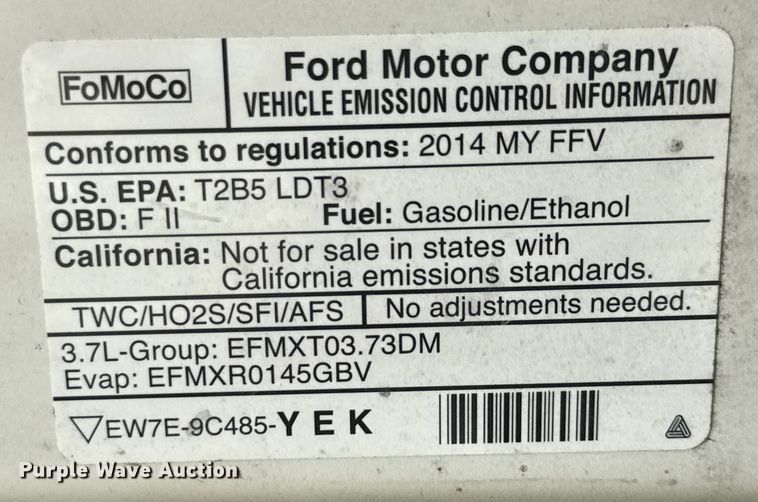 image for item EU0042 2014 Ford Explorer Police Interceptor SUV