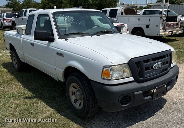 image for item EU0044 2008 Ford Ranger SuperCab pickup truck