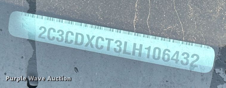 image for item EU0046 2020 Dodge Charger 