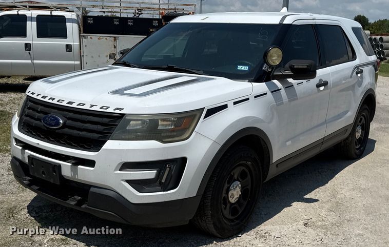 image for item EU0048 2017 Ford Explorer Police Interceptor SUV