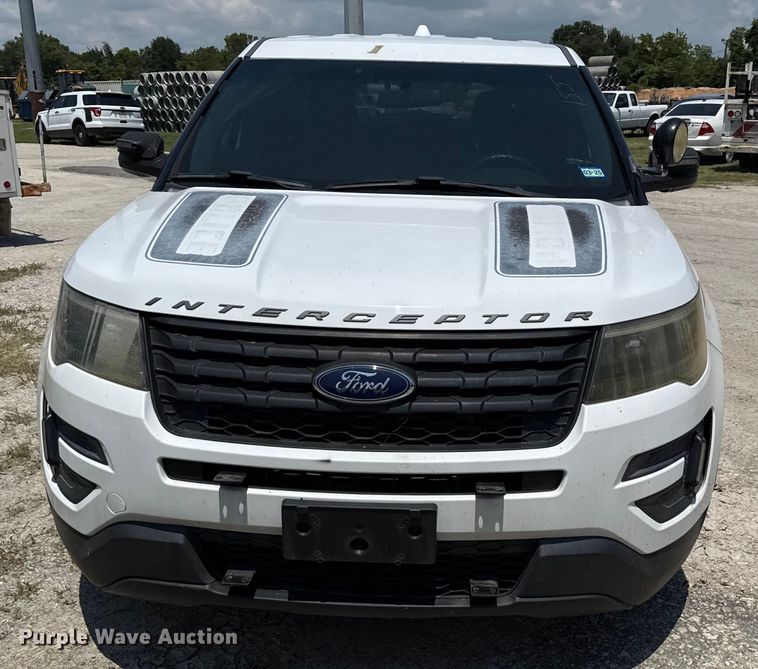 image for item EU0048 2017 Ford Explorer Police Interceptor SUV