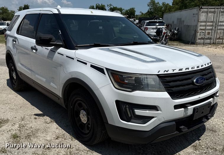 image for item EU0048 2017 Ford Explorer Police Interceptor SUV