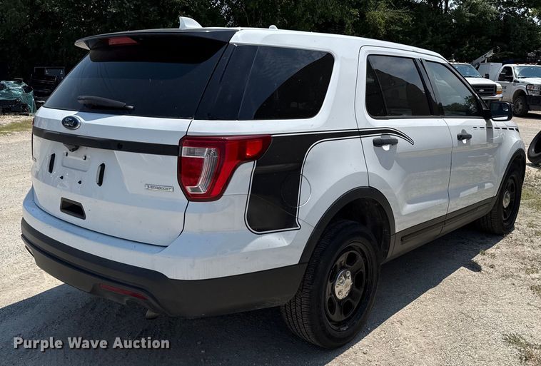 image for item EU0048 2017 Ford Explorer Police Interceptor SUV