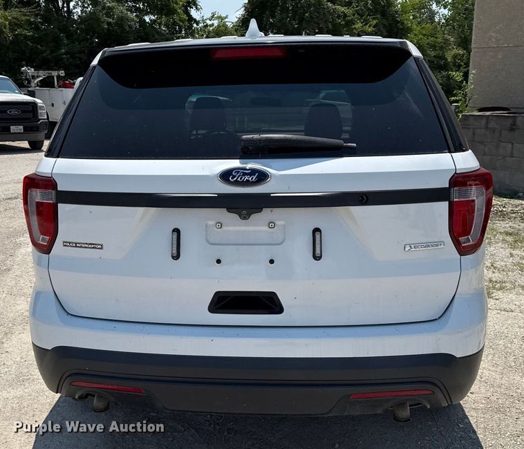 image for item EU0048 2017 Ford Explorer Police Interceptor SUV