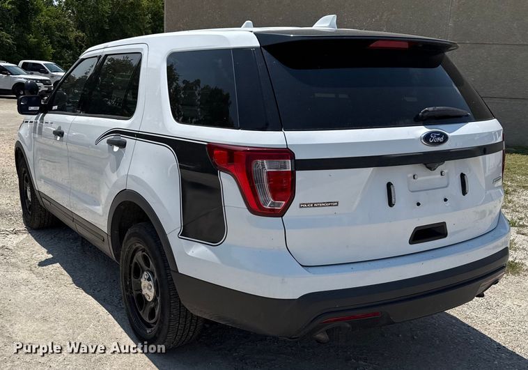 image for item EU0048 2017 Ford Explorer Police Interceptor SUV