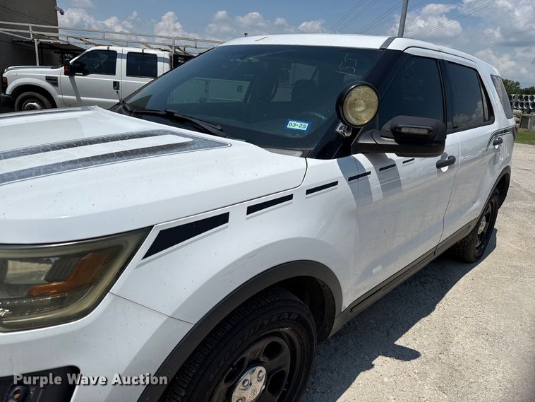 image for item EU0048 2017 Ford Explorer Police Interceptor SUV