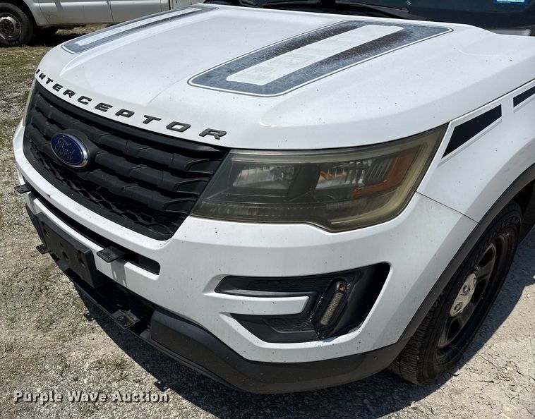 image for item EU0048 2017 Ford Explorer Police Interceptor SUV