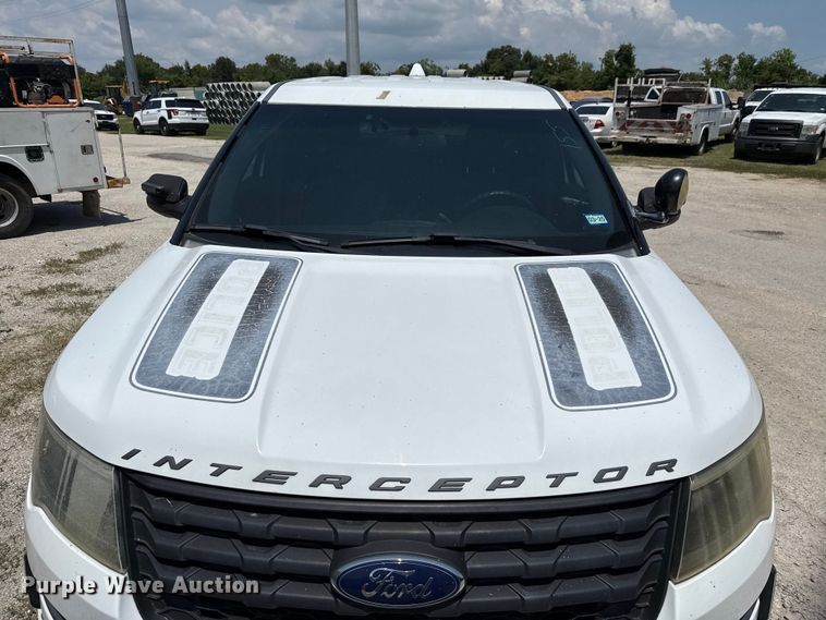 image for item EU0048 2017 Ford Explorer Police Interceptor SUV