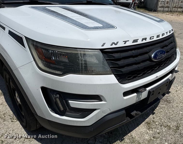 image for item EU0048 2017 Ford Explorer Police Interceptor SUV