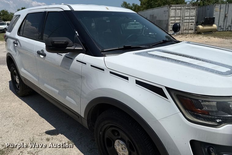 image for item EU0048 2017 Ford Explorer Police Interceptor SUV